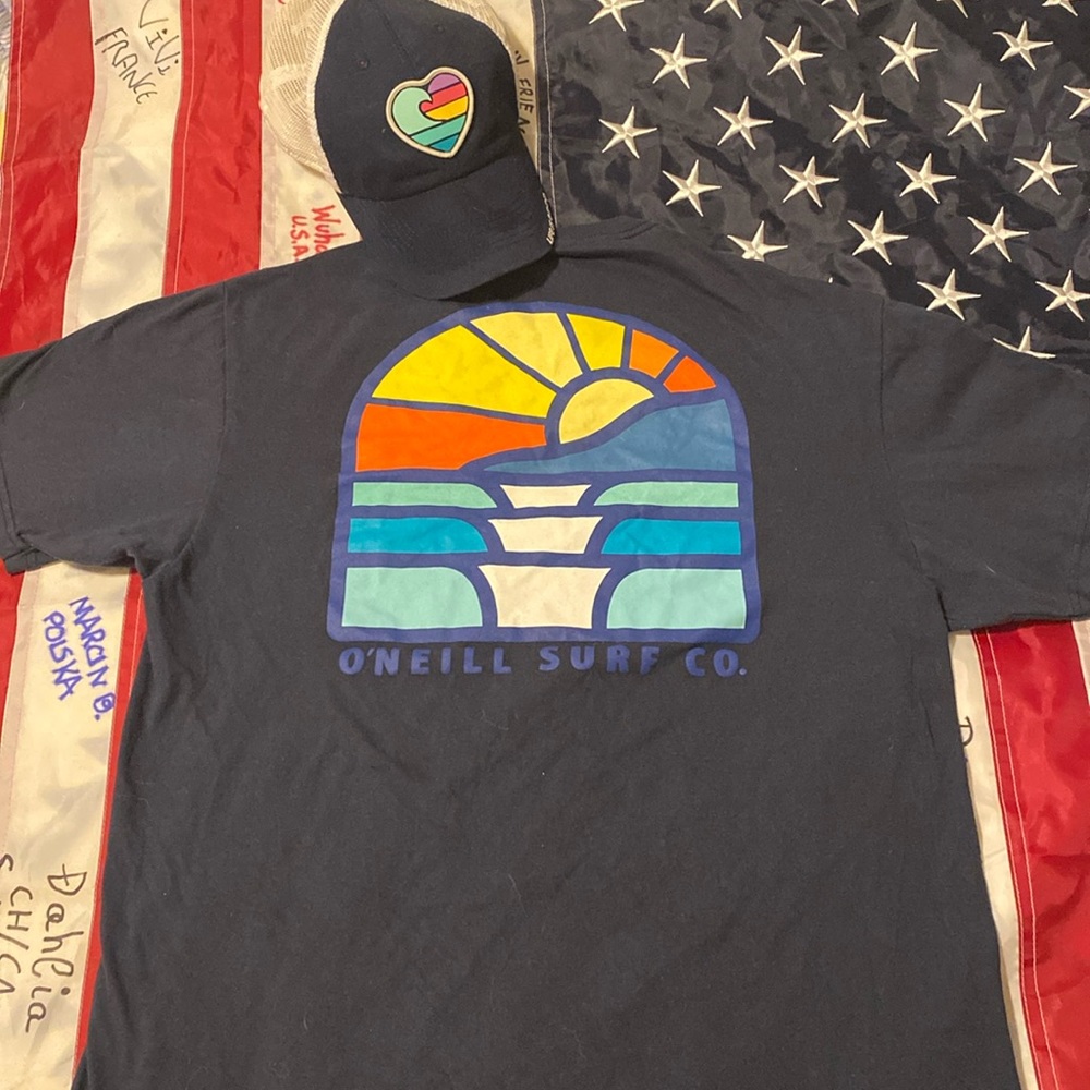 GREAT COMBO!!! Surf Company & SnapBack Life is Good hat. Matching colors & theme